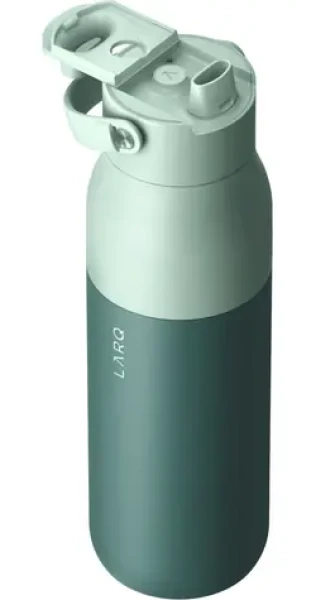 LARQ PureVis 2 1000ml eucalyptus green / nerezová samočistiaca fľaša na pitie / UV sterilizácia (BWEG100A)