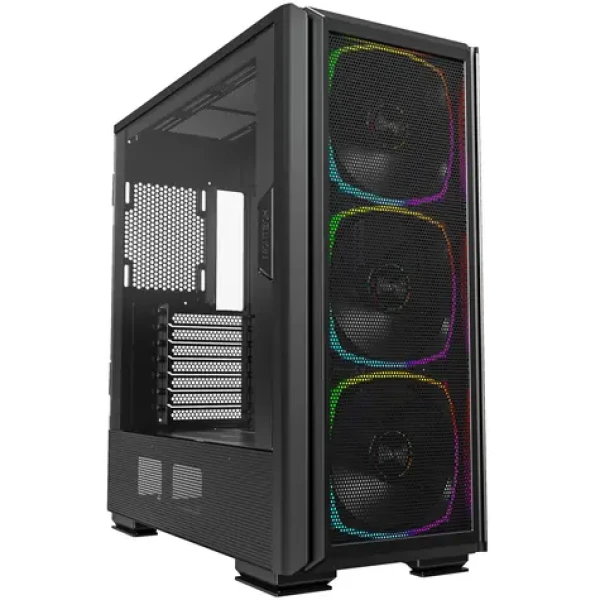 Montech SKY TWO GX čierna / E-ATX / 2x USB-A 3.0 / 1x USB-C 3.0 / 3x 140mm / bez zdroja / priehľadná bočnica (SKY TWO GX (B))