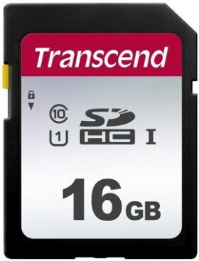 Transcend 300S 16GB / SDHC / Class 10 / UHS-I U1 (TS16GSDC300S)