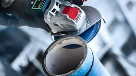 BOSCH EXPERT Diamond Pipe Cut Wheel 2608901392 / Diamantový rezací kotúč na rúrky / 230 mm / otvor 22,23 mm (2608901392)