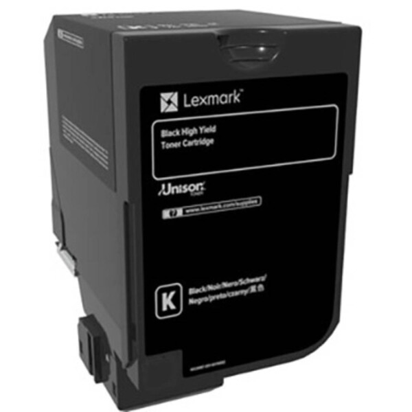 Lexmark CS720 CS725 toner originál čierna Maximálny rozsah stárnek 20000 Seiten; 74C0H10