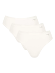 Dámske nohavičky GO Daily Cotton Tai 3P - Sloggi hedvábně bílá (00GZ) 000L