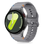 Tech-Protect Silicone Šport šedá / Remienok / pre Samsung Galaxy Watch 4/5/5 Pro/6/7/FE / Silikónový