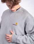 Carhartt WIP American Script Sweat Grey Heather M