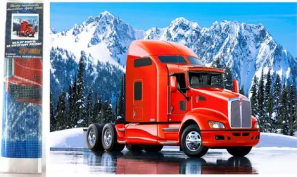 Norimpex Diamantové maľovanie Červený kamión Kenworth