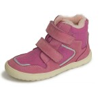 Dievčenská zimná barefoot obuv DAXI PINK, Protetika, ružová - 23