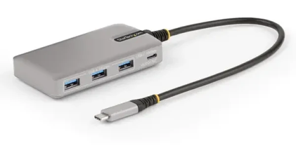 StarTech USB-C Hub 4 porty strieborná / 3x USB-A + 1x USB-C / 10 Gbps / pre notebooky (HB31C3A1CDPPD3)