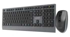 Gembird KBS-WPS-02 / Bezdrôtová sada klávesnice a myši / 2,4 GHz + Bluetooth / US rozloženie kláves (KBS-WPS-02)