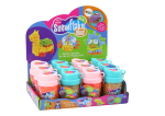Mamido Squishy guličky z polystyrénu v tégliku oranžová