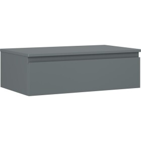 MEXEN/S - Orio kúpeľňová skrinka pod umývadlo 80 cm s doskou, 1 šuplík, grafit mat 91A10-08023-1-BFC66