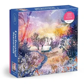Galison Puzzle Kúzelná zasnežená krajina 1000 dielikov