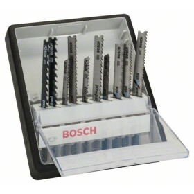 Bosch Accessories 2607010542 10-piece Robust Line jigsaw blade set Wood and Metal T-shank - 1 sada; 2607010542