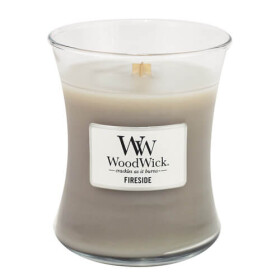 Woodwick Fireside 275g - váza stredná / doba horenia: až 65 h (92106E)