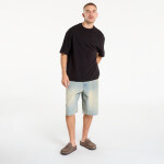 Tričko Mitchell & Ness Branded Script Oversized Tee Black L