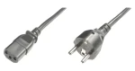 Digitus napájací kábel CEE 7/7 - IEC C13 čierny / Napájací kábel / 1,2 m / H05VV-F3G 0,75 mm2 (AK-440110-012-S)