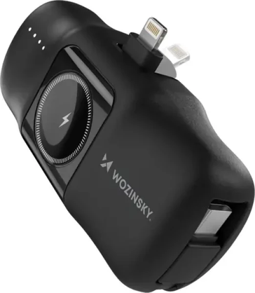 Wozinsky WF16-YLS čierna / Powerbanka / 5000 mAh (5907769364532)
