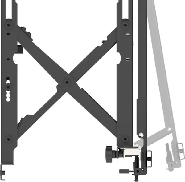 Vision Montážna sada na stenu čierna / Držiak displeja na stenu / 45-86" / uzamykateľný / oceľ (VFM-VW6X4/2)