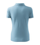 Dámske tričko Pique Polo sky blue XL