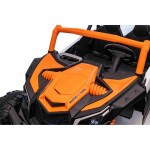 Mamido Elektrické autíčko Buggy UTV X3 Off-Road 4x4 24V oranžové