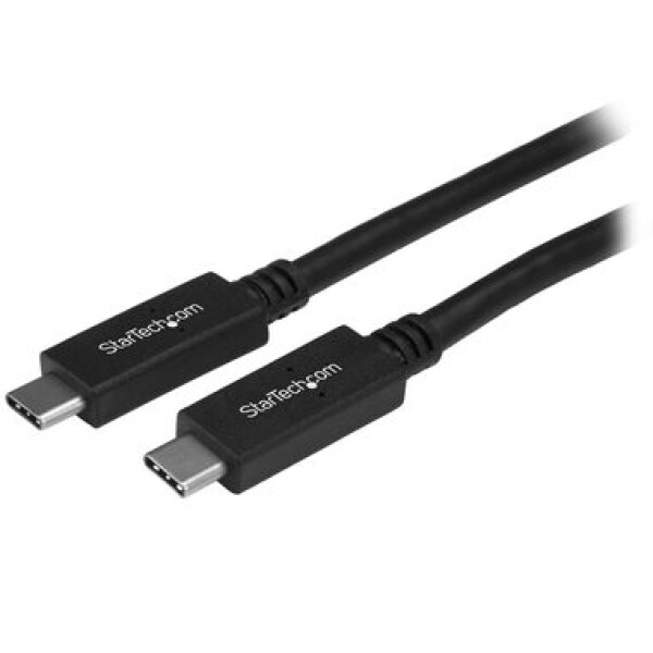 StarTech kábel USB-C čierna / 2x USB-C / MM / 5Gbs / Thunderbolt 3 / 1m (USB315CC1M)