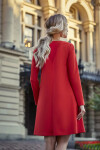 Dámske šaty S137 červené - Stylove L