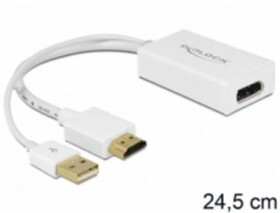 Delock adaptér HDMI A samec na Displayport samica (62496)