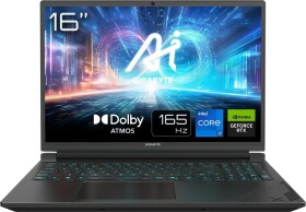 Gigabyte GIGABYTE G6X (2024) 9KG-43DE854SH, 40,6 cm (16 Zoll) 165Hz, i7-13650HX, RTX 4060 Gaming Notebook