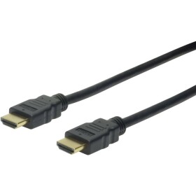 Digitus HDMI prepojovací kábel Zástrčka HDMI-A, Zástrčka HDMI-A 3.00 m čierna AK-330107-030-S audio return channel, pozlátené kontakty, Ultra HD (4K) HDMI HDMI; AK-330107-030-S