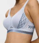 Dámska športová podprsenka Triaction Cardio Flow P EX - GRAY - sivá 00FU - TRIUMPH Platinum 85F