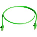 Telegärtner 100009273 RJ45 sieťové káble, prepojovacie káble CAT 6 U/UTP 25.00 m zelená samozhášavý, bez halogénov 1 ks; 100009273