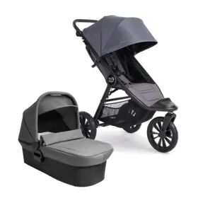 BabyJogger CITY ELITE 2 set 2v1 (kočík + korba) STONE GREY (BJ2149196SET)