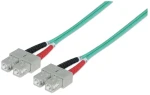 Intellinet SC/SC 2 m modrá / Optický patch kabel / Multimode OM3 / LSZH plášť (750837)