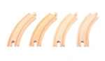 Bigjigs Rail Dlhé kruhové koľaje 17cm 4ks