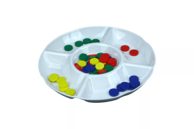 Moyo Montessori Moyo Montessori Triediaca miska so žetónmi