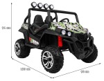 Mamido Elektrické autíčko Buggy LIFT 4x4 maskáčové