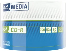 MyMedia CD- R 700MB / Optické médium / 52x / Spindl 50 ks (69201)