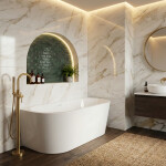 REA - Voľne stojaca vaňa Olimpia 170 biela REA-W0633