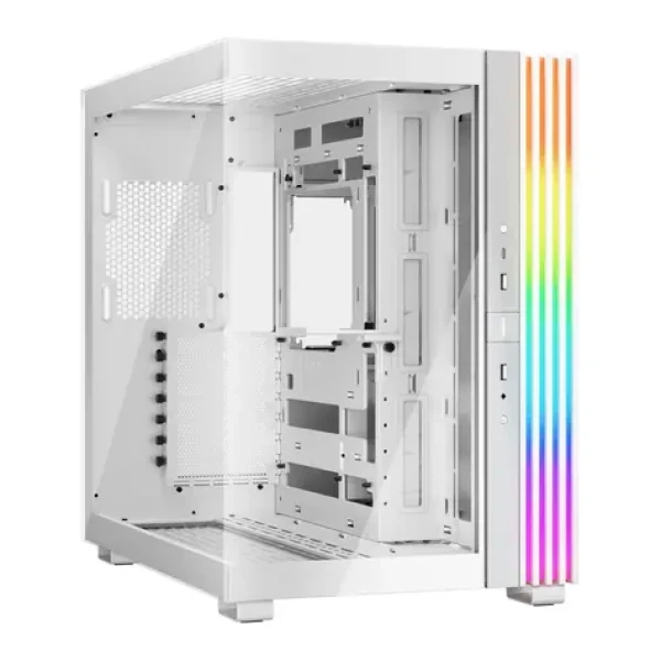 Be quiet! Light Base 600 DX ARGB biela / ATX / 2x USB-A / 1x USB-C / bez zdroja / priehľadná bočnica (BGW66)