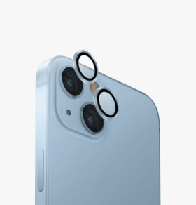 UNIQ Optix hliníkové ochranné sklo na šošovku fotoaparátu pre Appple iPhone 15/15 PLUS Mist blue (blue) (8886463686102)