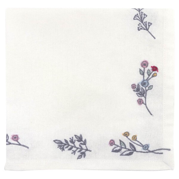 GREEN GATE Vyšívaný obrúsok Venissa White