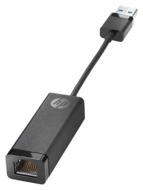 HP G2 adaptér USB 3.0 na Gigabit RJ45 / Sieťový adaptér / USB 3.0 / Gigabit Ethernet / RJ-45 / čierna (4Z7Z7AA)