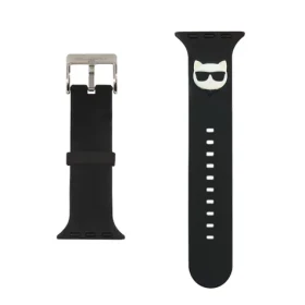 Karl Lagerfeld Choupette Head Remienok pre Apple Watch 42 amp; 44mm čierna (3666339031671)