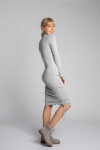 LaLupa Dress LA039 Light Grey