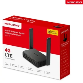 Mercusys MB113-4G / Router / Prenosný / 4G LTE / N300 / nanoSIM / 2x LAN (MB113-4G)