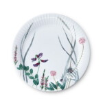 KÄHLER Porcelánový tanier Hammershøi Summer Coastal flower 22 cm