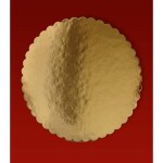 Zlatá dortová podložka Ø 34 cm - Monaco - Monaco