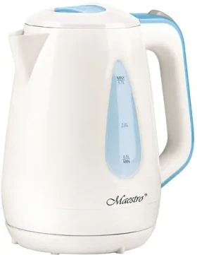 Maestro MR-031-BLUE modrá / Rýchlovarná kanvica / 1850-2200 W / 1,7 l (MR-031-BLUE)