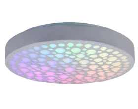 Stropné LED osvetlenie Chizu 40 cm, RGB%