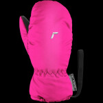 Detské nepremokavé zateplené lyžiarske rukavice Reusch Olly R-TEX® XT Mitten s jedným prstom a zapínaním na suchý zips ružové (61/85/588/3350) 0