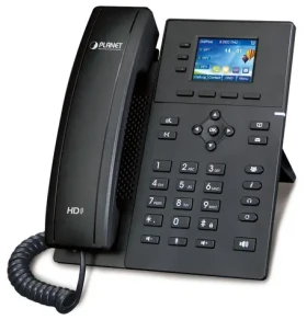 Planet VIP-1140PT / VoIP telefón / 2,4 "LCD / HD audio G.722 / Opus / Dual 100Mb LAN / PoE (VIP-1140PT)